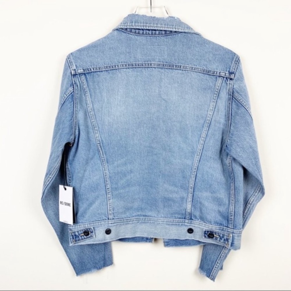 Re/Done | Distressed 70s Rodeo Denim Jacket NWT - Picture 9 of 13